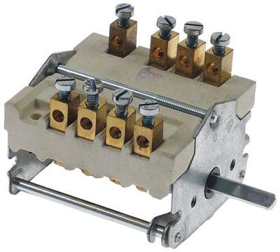 CAMP KONTAKT 32A Ändringssekvens 0-1 Axis Ø 6x4,6mm Axellängd 23mm anslutningsskruvanslutning