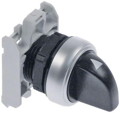Position Selection Button Black Gar in Intervention Bull-Up Dimensions Ø22mm förändringssekvens 1-0-2