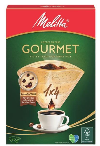 Melitta Coffee Filter 1x4 80 ST