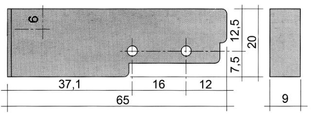 Magnetkontakt 24V 8A -anslutning Flat Sticks 6.3 mm Kabellängd 344mm L 65mm B 20mm 1No P Max. 192W