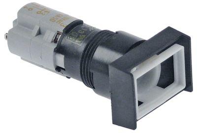 Trycknyckel 230V 1NC/1NO bidragit Ø16mm
