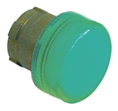 Lätt signal Green Bull -up Dimensions Ø22mm