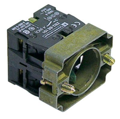 Kontaktblock 1NO med fäste