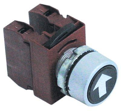 Tryckknappar 1NC/1NO Monteringsmått ø22mm