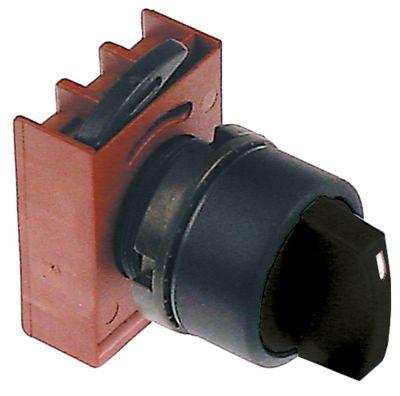 Roterande strömbrytare svart tillfällig