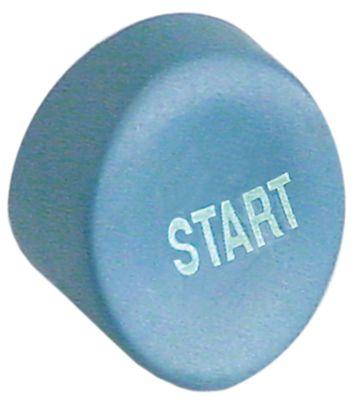 Tryckknapp blågrå START