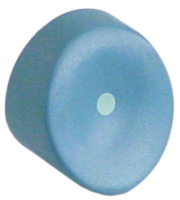 Tryckknapp blågrå Punkt