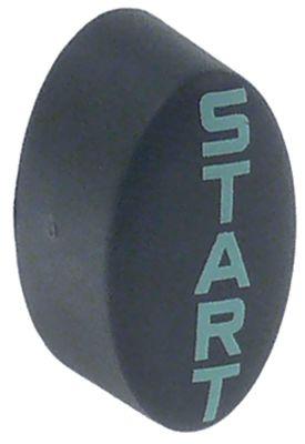 Tryckknapp blågrå START