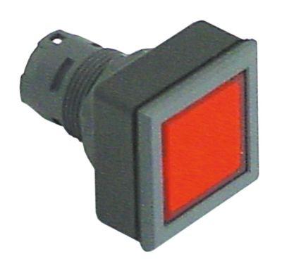 Knappelement svart/röd  - Typ tillfällig