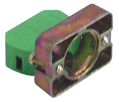 Kontaktblock 1NO med fäste