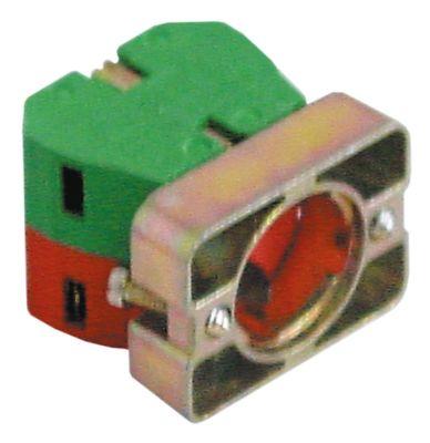 Kontaktblock 1NO/1NC med fäste