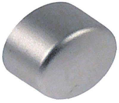 Tryckknappsilver - Storlek 17x13mm -