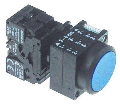 Tryckknappar Monteringsmått ø22mm