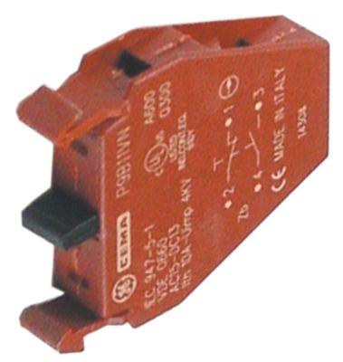 Kontaktblock röd 1NC/1NO P9901VN GENERAL ELECTRIC