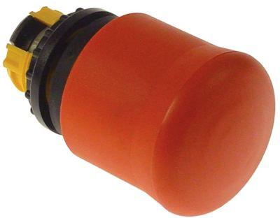 Tryckknapp röd låsande Nödströmbrytare Svampformad