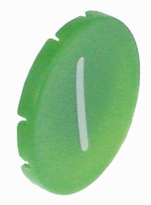 Knapplatta grön I  -