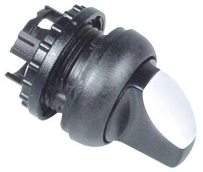 Väljarströmbrytare svart/vit  - 0°-45° låsande