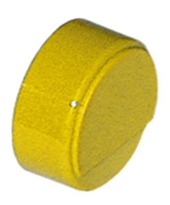 Tryckknapp Yellow Ø 23mm - - Axis 3.7x3.7mm