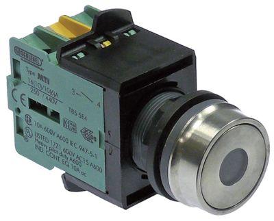 Tryckknappar 250V klar 2NO/indikatorlampa