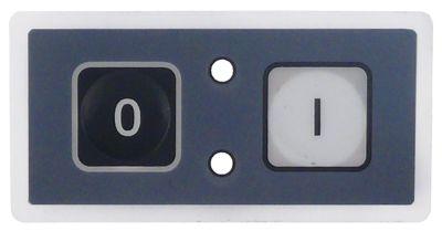 TangentBordFolie L 69mm B 344mm Gray/Black Keys 2
