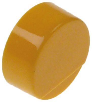 Tryckknapp Yellow Ø 23mm - - Axis 3.7x3.7mm