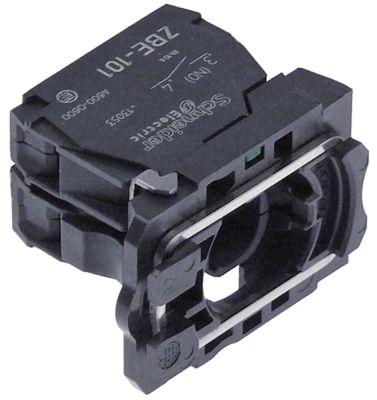 Kontaktblock 240V 1NO/indikatorlampa