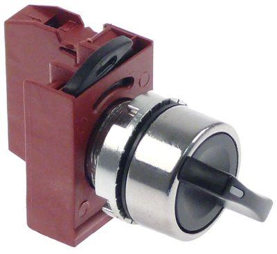 Positionvalsknapp 1 Ingen komplett symbol - Installationsdimensioner Ø22mm
