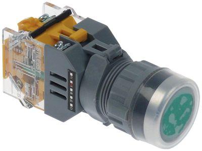 Tryckknappar 660V grön 1NC