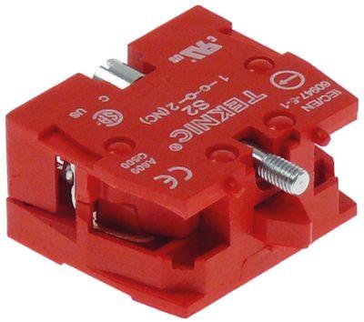 Kontaktblock 1NC IEC 947-5-1 AC-15 415V / 4A TEKNIK 10 (6) A DC -13 110V / 0,5A MAX 500V