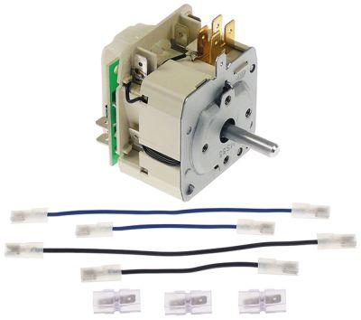 TIDSOMKOPLARE MS65 MILATITY 120MIN 1CO/1NO PERMANENT POSITION NR 16A Axis 6x4,6mm