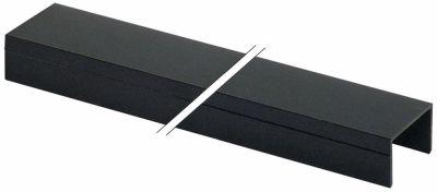 Guide Rail Plastic Black H 23mm L 1370mm B 36mm Packing