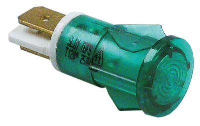 Kontrolllampgrön 230V Ø12mm