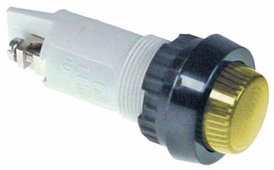 Signallampa ø 192mm gul Fattning E14