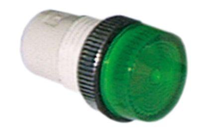 Signallampsfattning Monteringsmått ø13mm grön