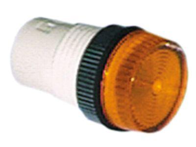 Signallampsfattning Monteringsmått ø13mm gul