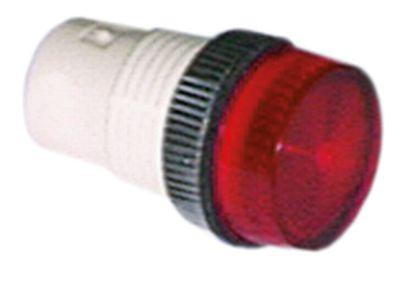 Signallampans MonteringsDimensioner Ø13mm Red Round VPE 1 ST.