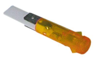 Signallampa ø 9mm 230V gul