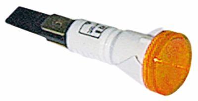 Signallampa ø 14mm 230V gul