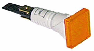 Signallampa ø 14mm 400V gul