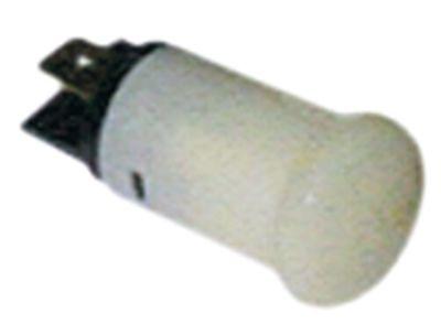 Signallampa ø 16mm 230V vit