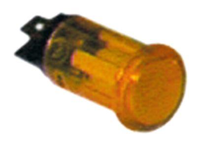 Signallampa ø 16mm 230V gul
