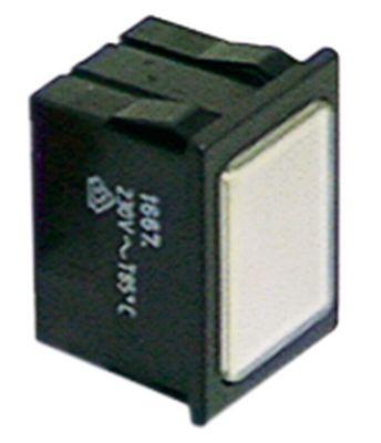 Signallampa Monteringsmått 30x22mm 230V klar