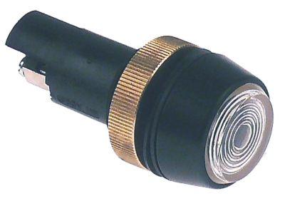 Signallampa ø 22mm 400V klar