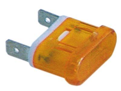 Signallampa Monteringsmått 25x11mm 230V gul