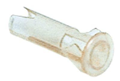 Signallampsfattning Monteringsmått ø10mm klar rund