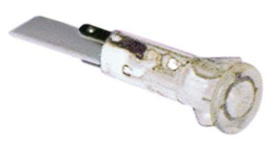 Signallampa ø 10mm 230V klar