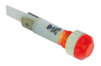 Signallampa ø 10mm 230V röd