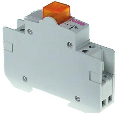 Signallampa 230V gul DIN-skena