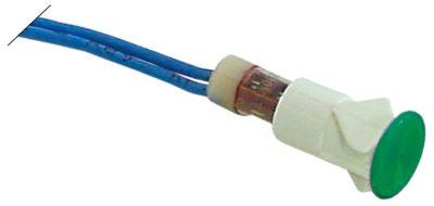 Signallampa ø 12mm 230V grön