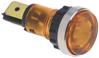 Signallampa ø 12mm 400V gul